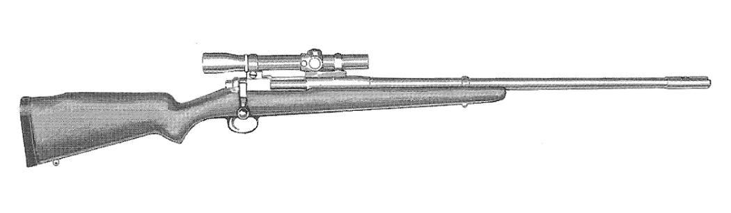 illustration of the ArmaLite AR-1 ParaSniper